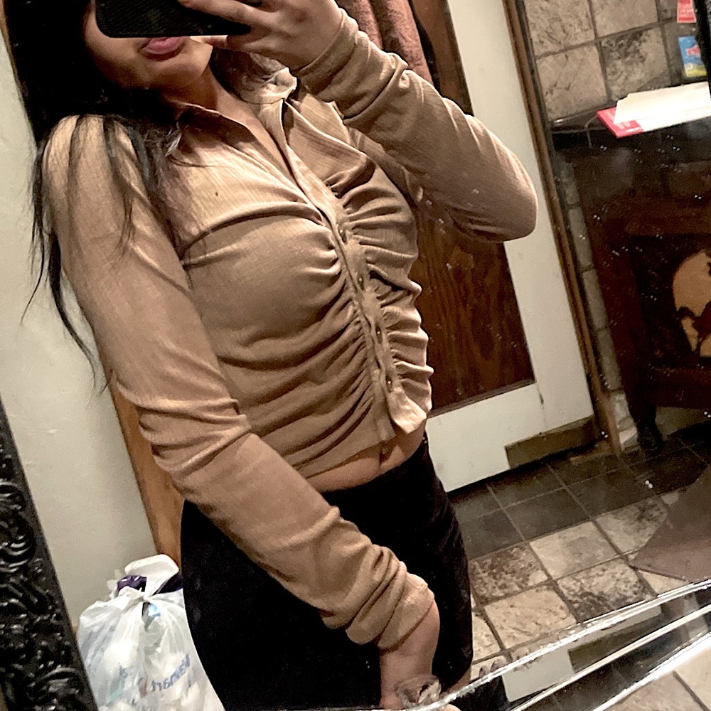 Fancy crop top